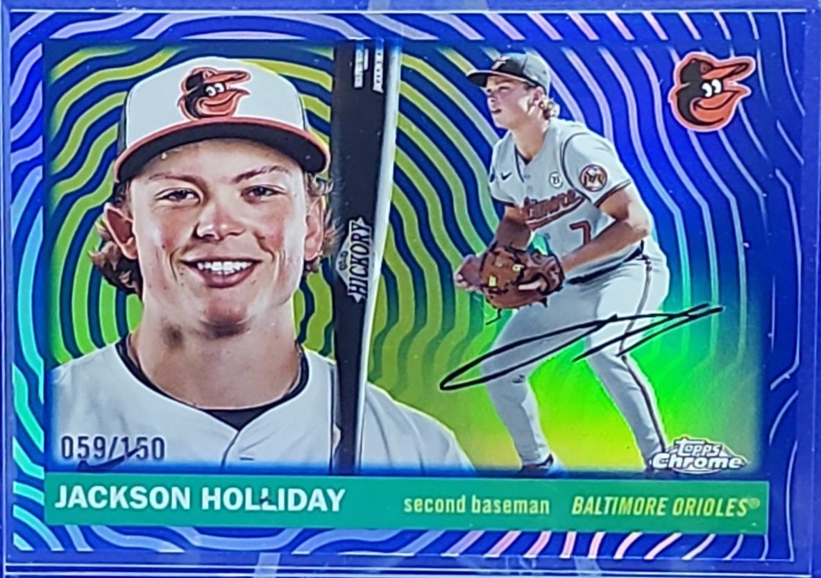 Jackson Holliday [Blue Vibrations Refractor] #67
