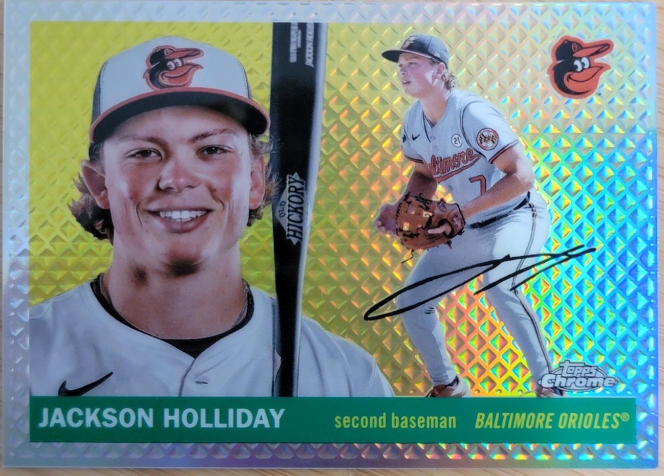 Jackson Holliday [Diamond Etch Refractor] #67
