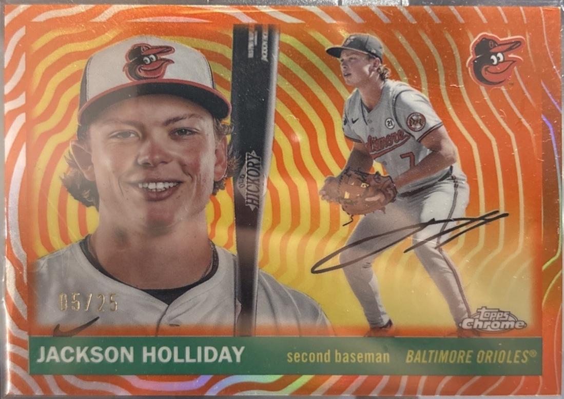 Jackson Holliday [Orange Vibrations Refractor] #67