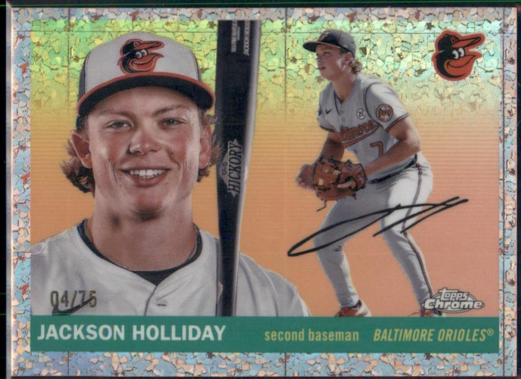 Jackson Holliday [Rose Gold Mini-Diamond Refractor] #67