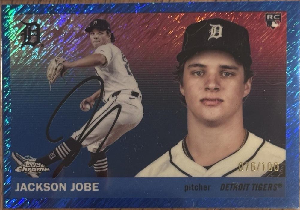 Jackson Jobe [Blue Shimmer Refractor] #231