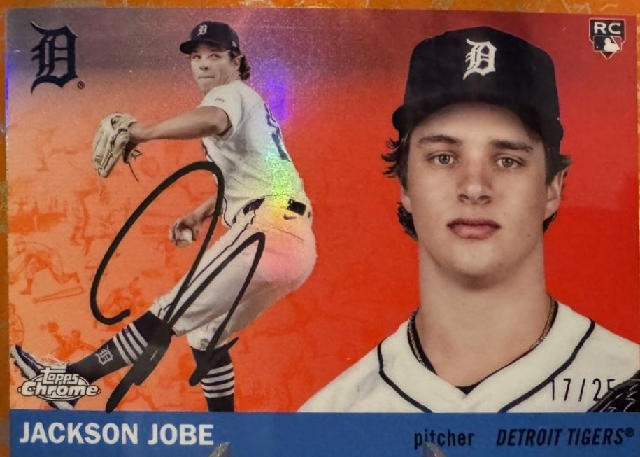 Jackson Jobe [Toile White Orange Refractor] #231