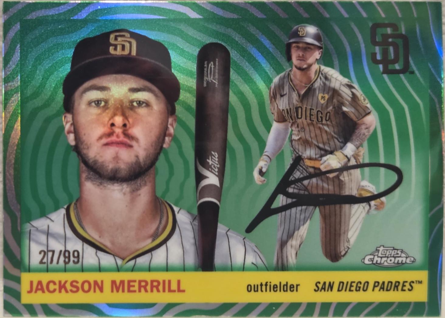 Jackson Merrill [Green Vibrations Refractor] #123