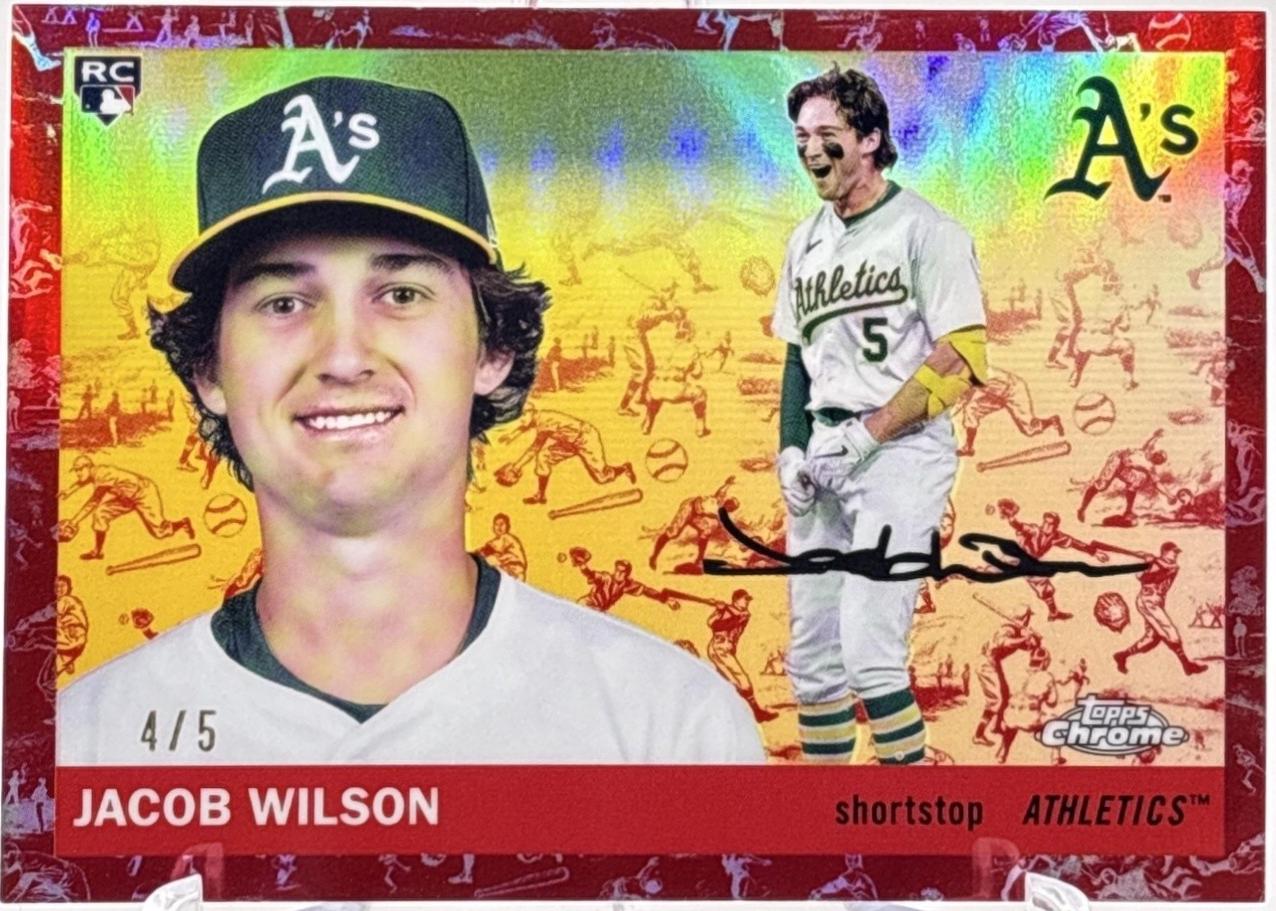 Jacob Wilson [Toile Cream Red Refractor] #283