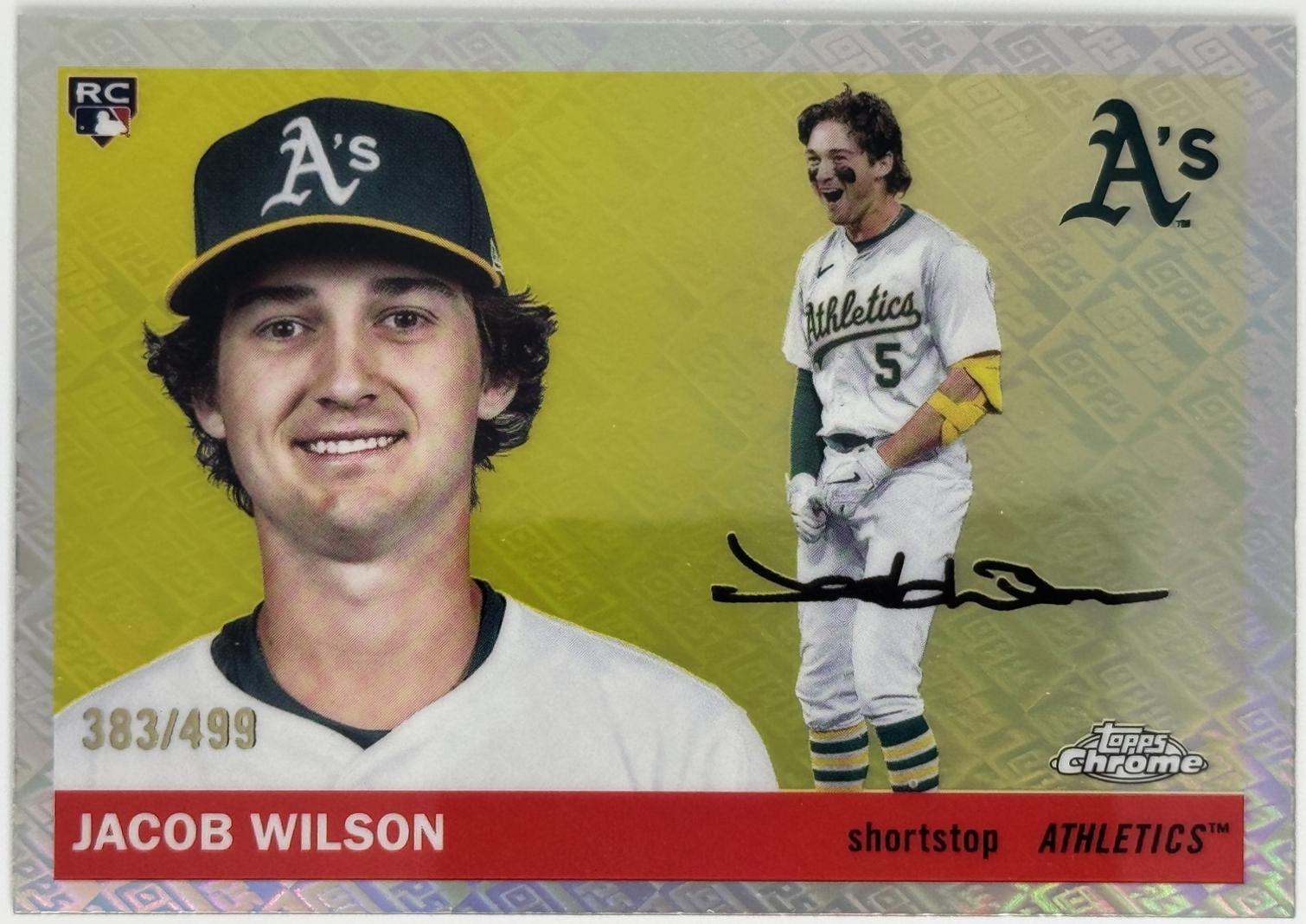 Jacob Wilson [Topps Refractor] #283