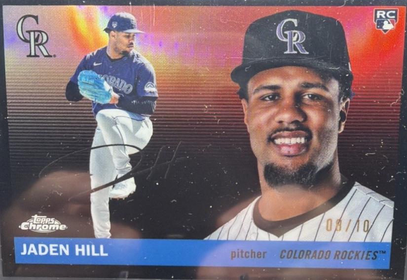 Jaden Hill [Black Refractor] #221