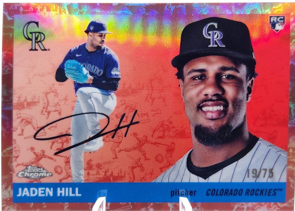 Jaden Hill [Toile Cream Rose Gold Refractor] #221