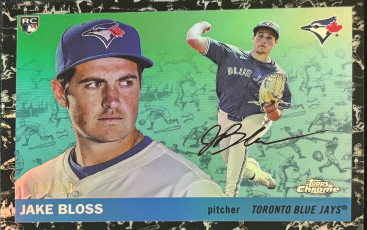 Jake Bloss [Toile Cream Black Refractor] #331
