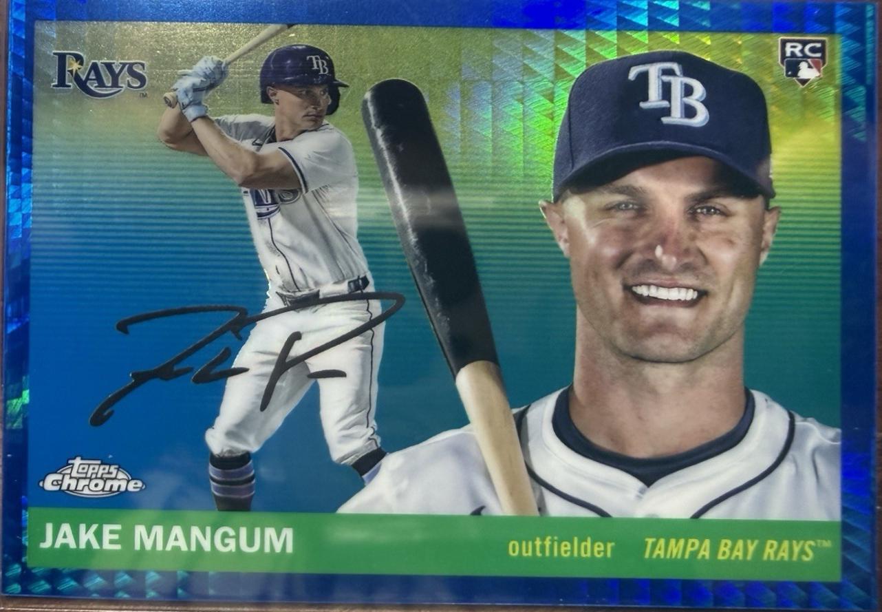 Jake Mangum [Blue Vibrations Refractor] #293