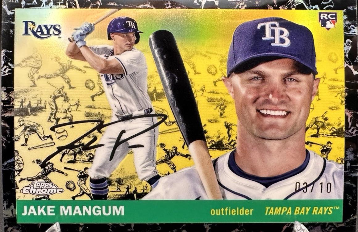 Jake Mangum [Toile Cream Black Refractor] #293
