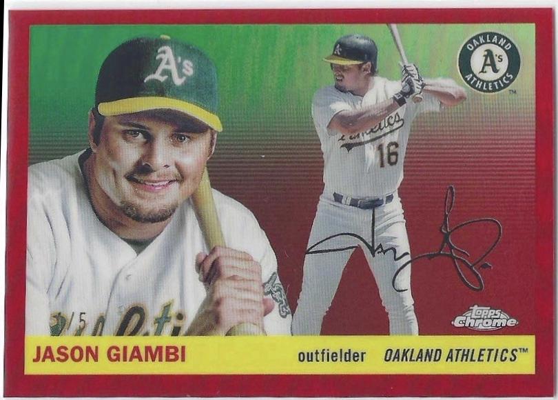 Jason Giambi [Red Refractor] #276