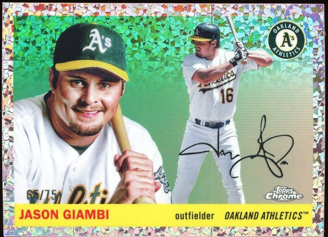 Jason Giambi [Rose Gold Mini-Diamond Refractor] #276