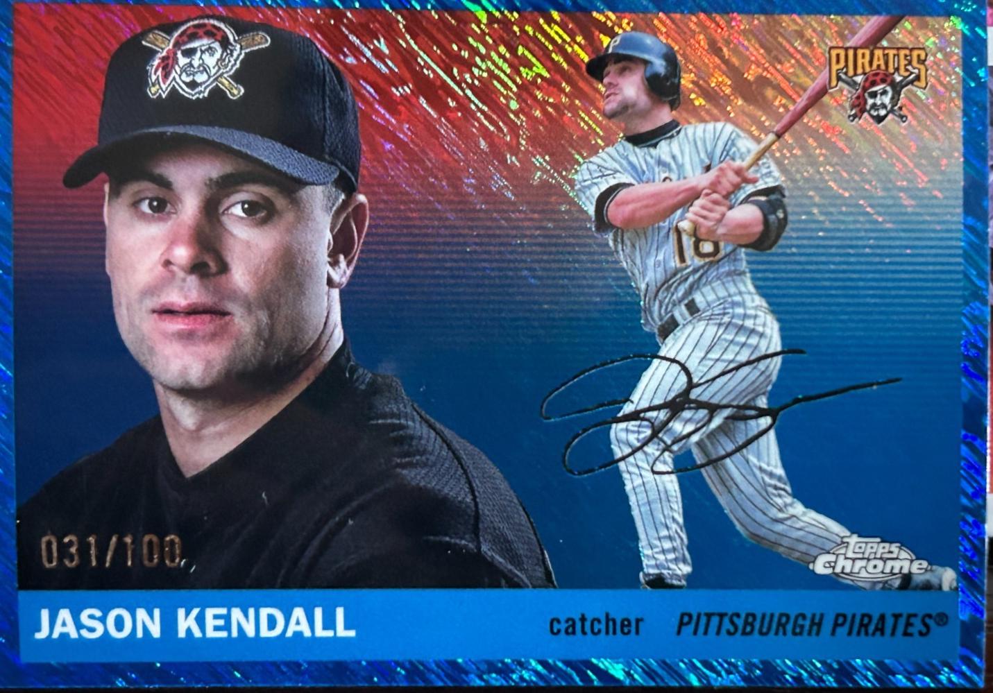 Jason Kendall [Blue Vibrations Refractor] #446
