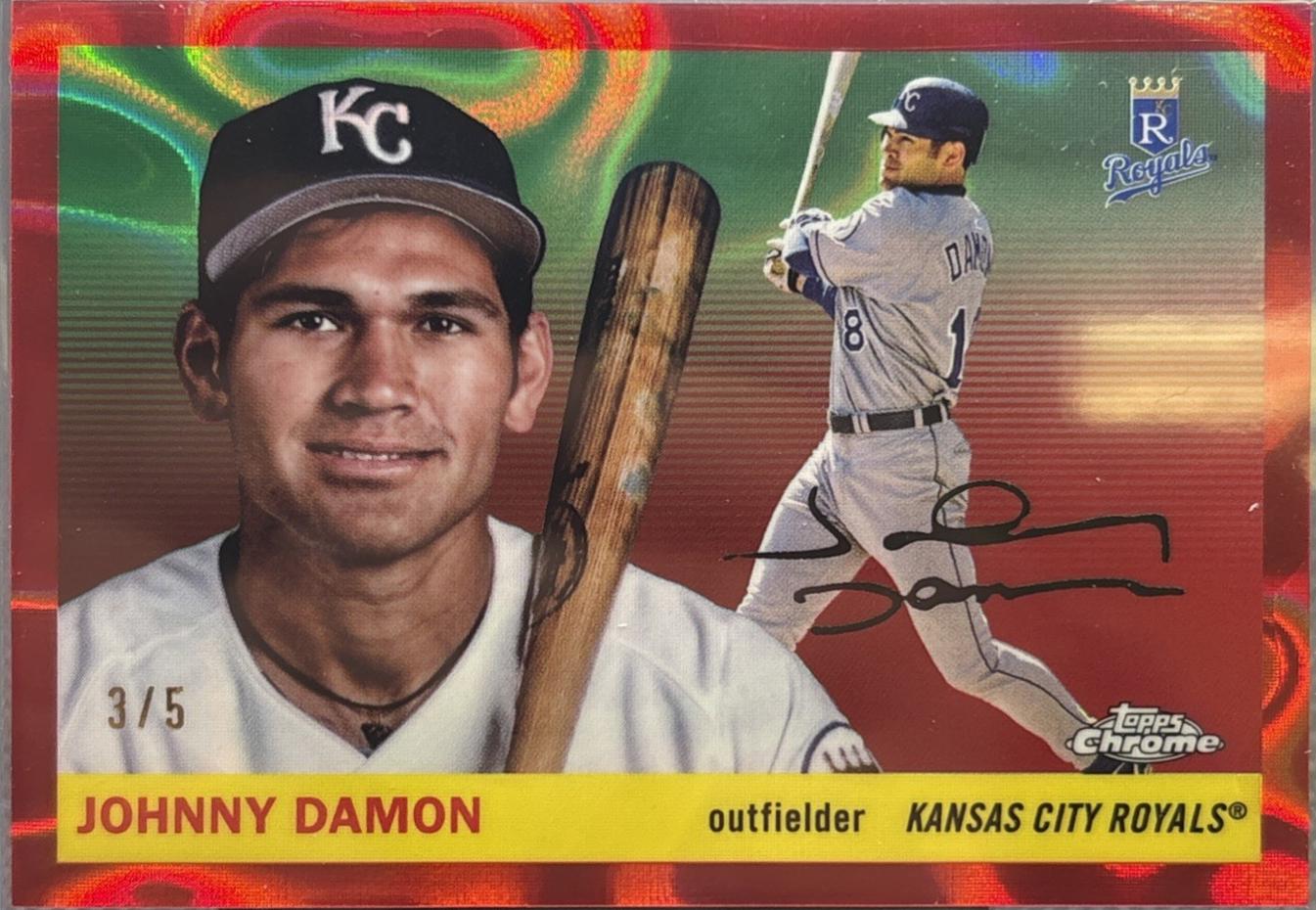 Johnny Damon [Red Lava] #475