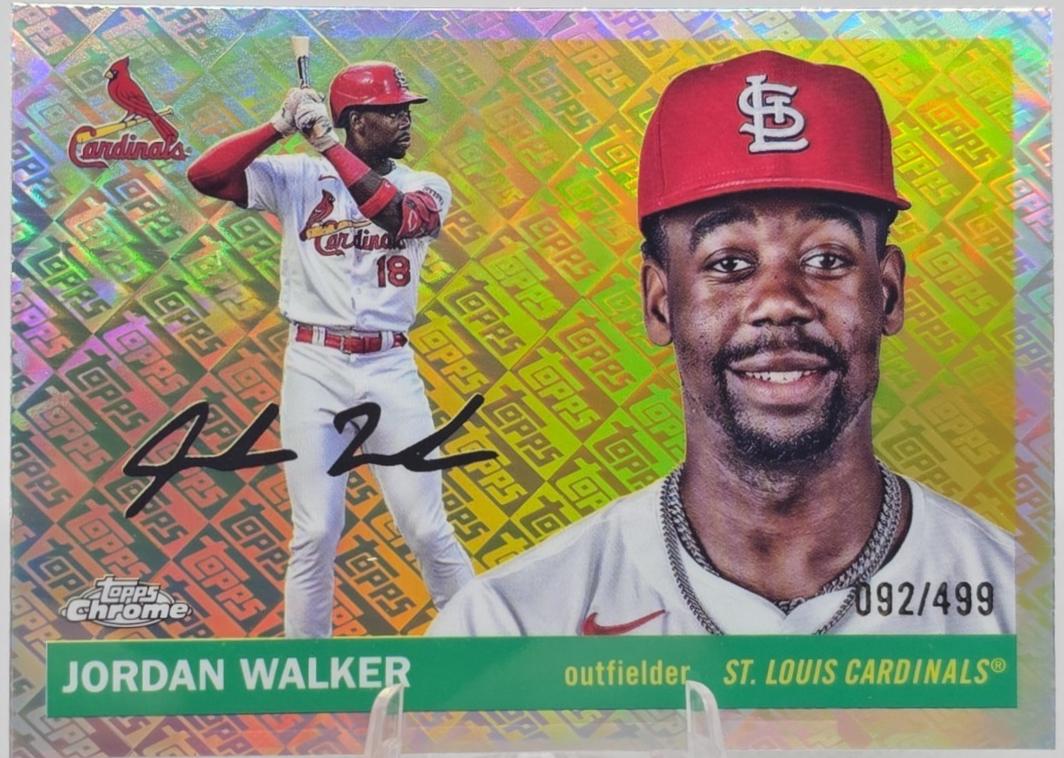 Jordan Walker [Topps Refractor] #128