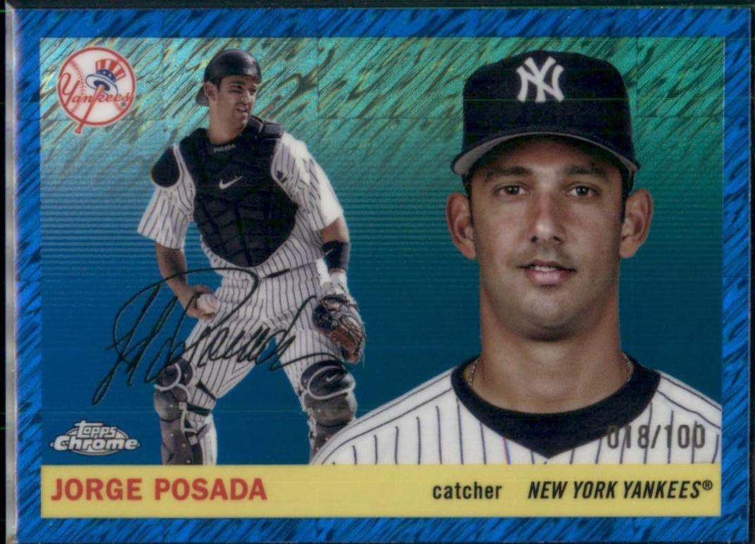 Jorge Posada [Blue Lava] #422