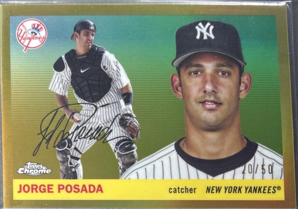 Jorge Posada [Gold Refractor] #422