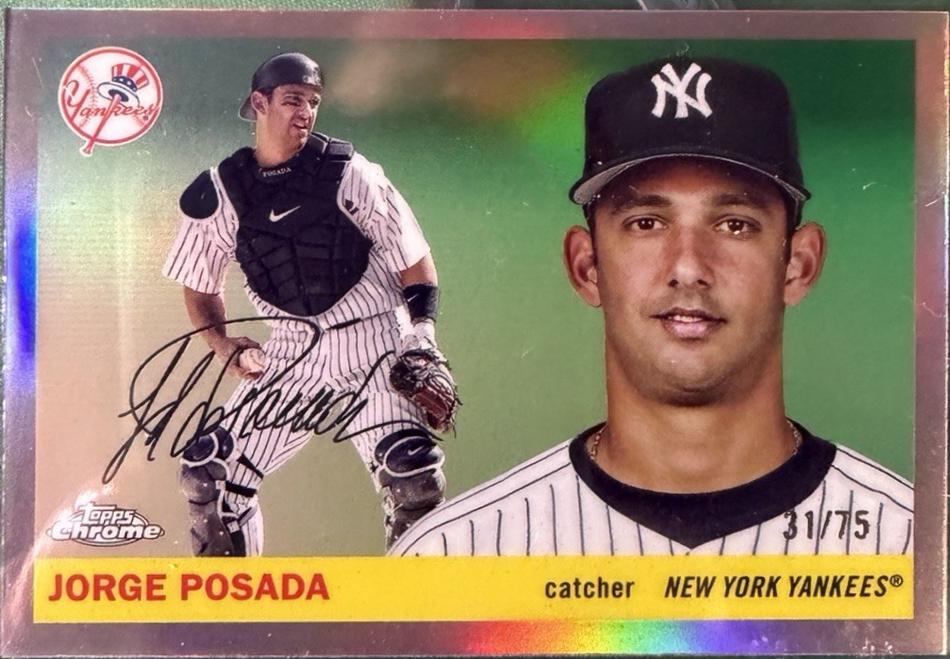 Jorge Posada [Rose Gold Refractor] #422
