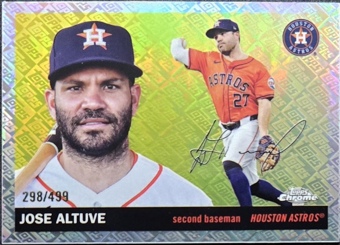 Jose Altuve [Topps Refractor] #13