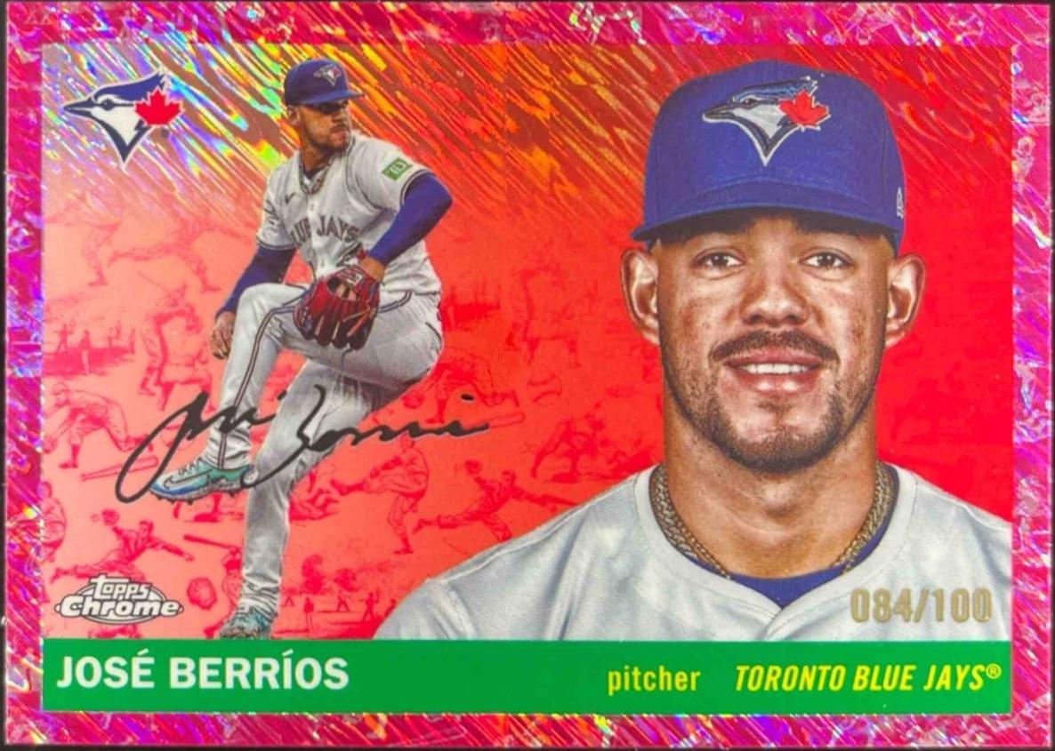 Jose Berrios [Toile Cream Fuchsia Shimmer] #131