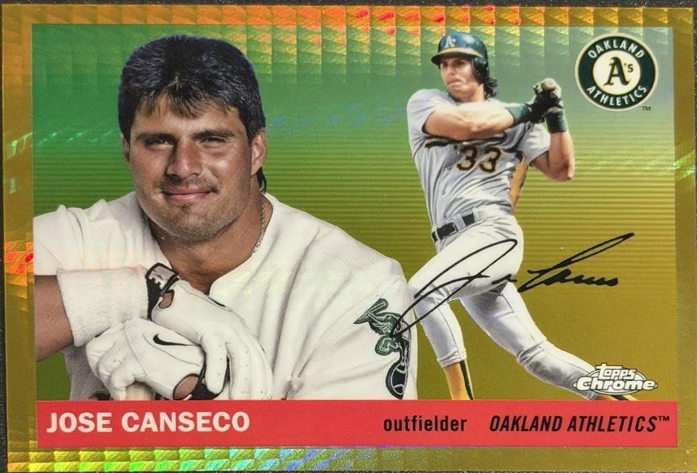 Jose Canseco [Gold Prism] #235