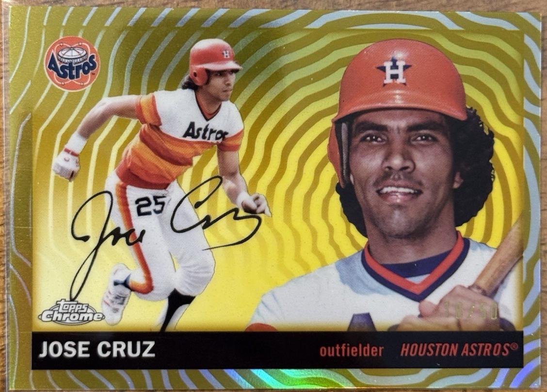Jose Cruz [Gold Vibrations Refractor] #459
