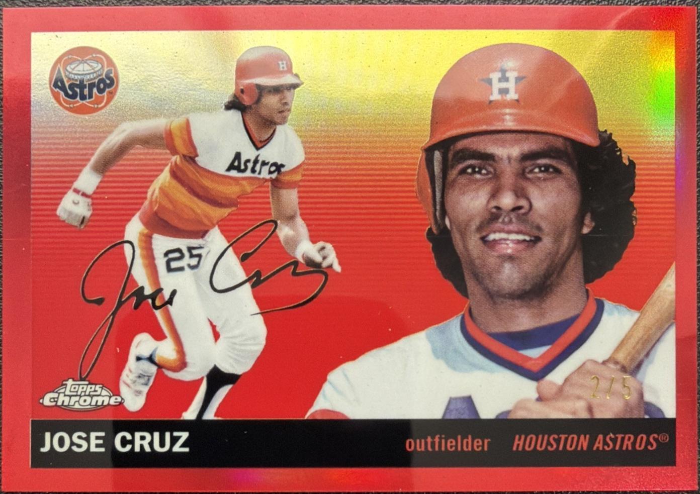 Jose Cruz [Red Lava] #459