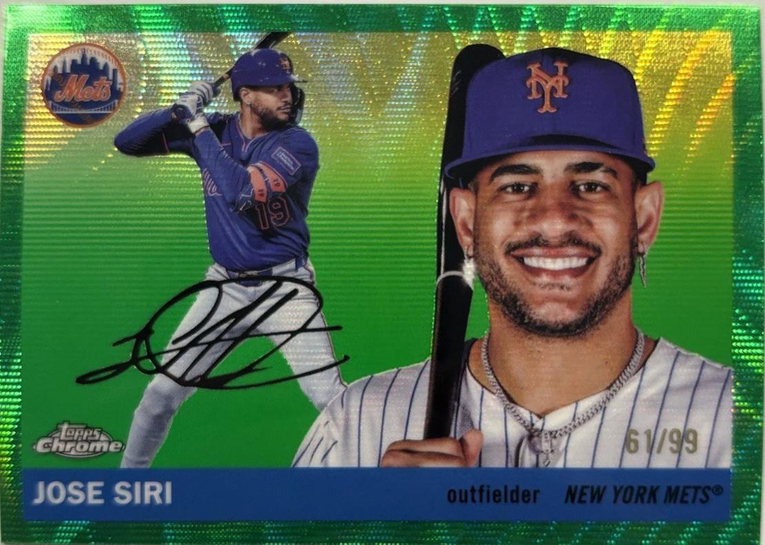 Jose Siri [Green Wave Refractor] #137