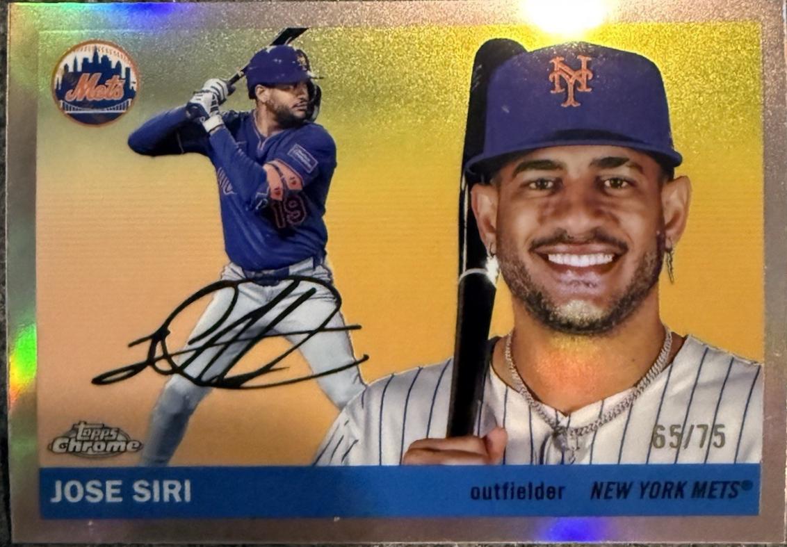 Jose Siri [Rose Gold Refractor] #137