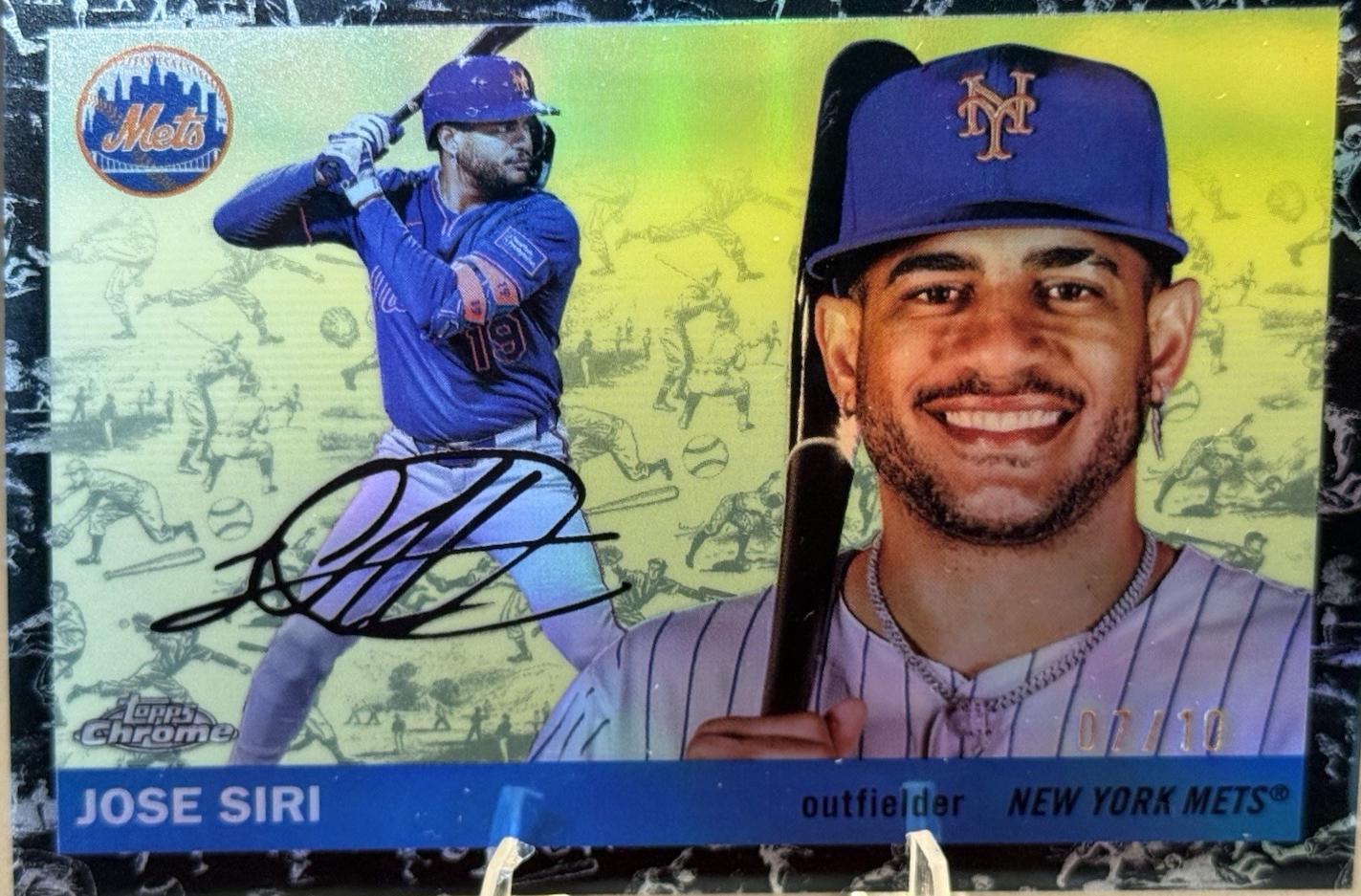 Jose Siri [Toile Cream Black Refractor] #137