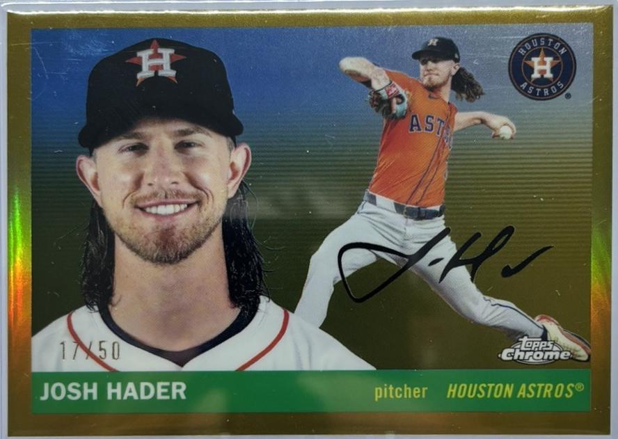 Josh Hader [Gold Refractor] #12