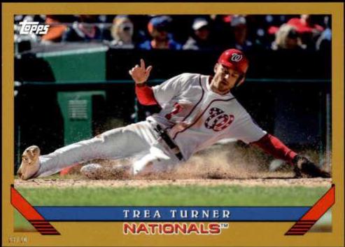 Trea Turner [5X7 Gold] #207