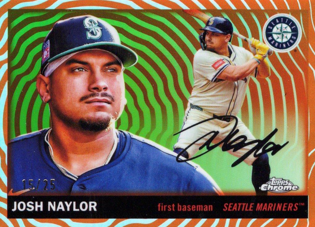 Josh Naylor [Orange Vibrations Refractor] #11
