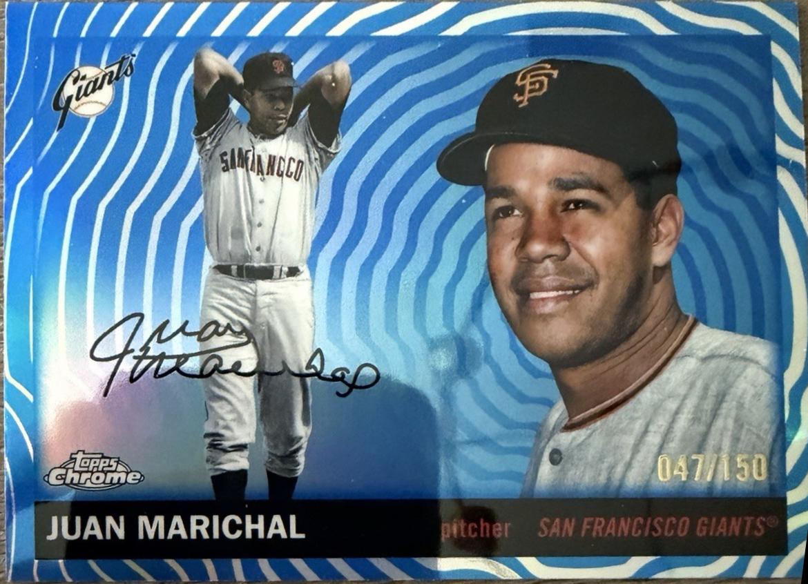 Juan Marichal [Blue Vibrations Refractor] #208
