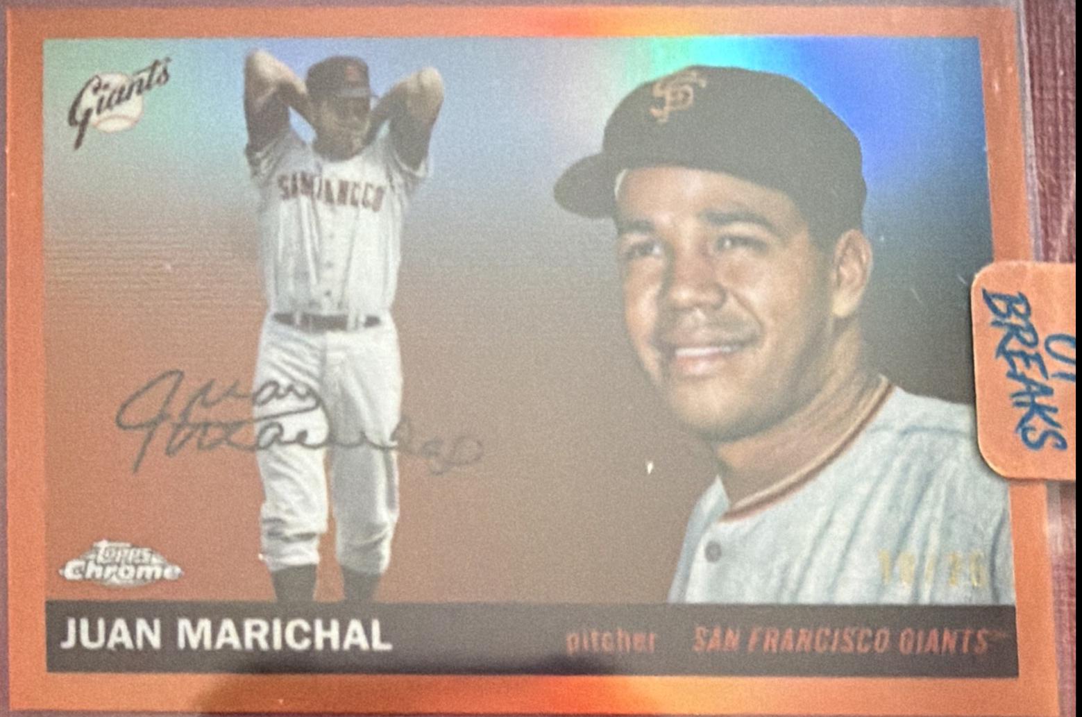 Juan Marichal [Orange Wave] #208