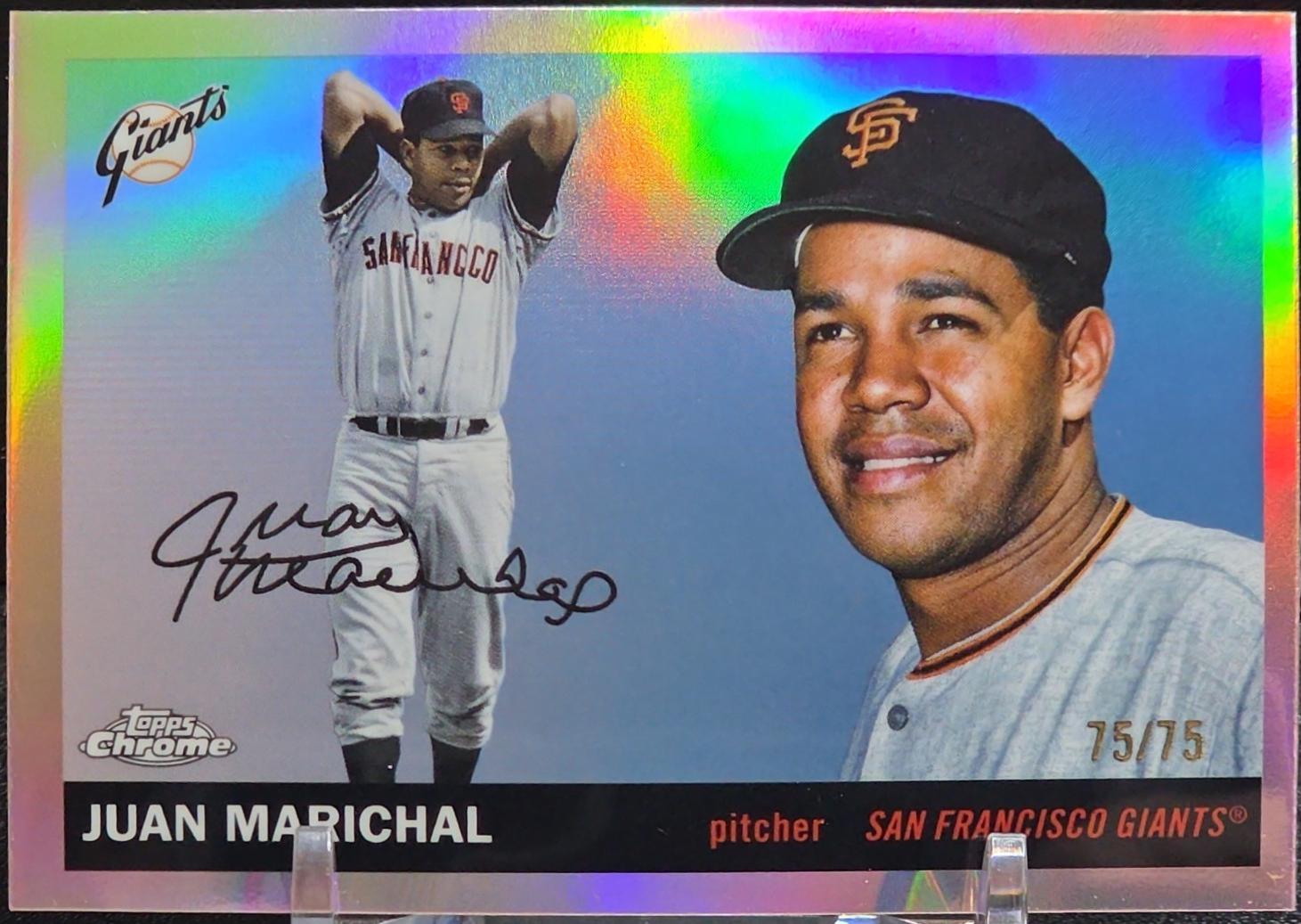 Juan Marichal [Rose Gold Refractor] #208