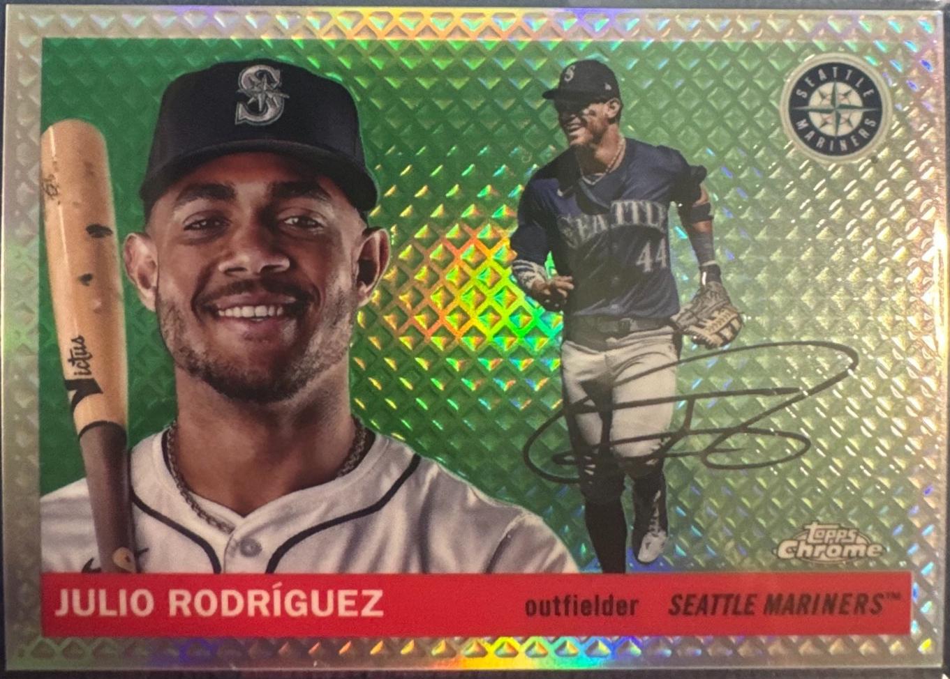 Julio Rodriguez [Diamond Etch Refractor] #179
