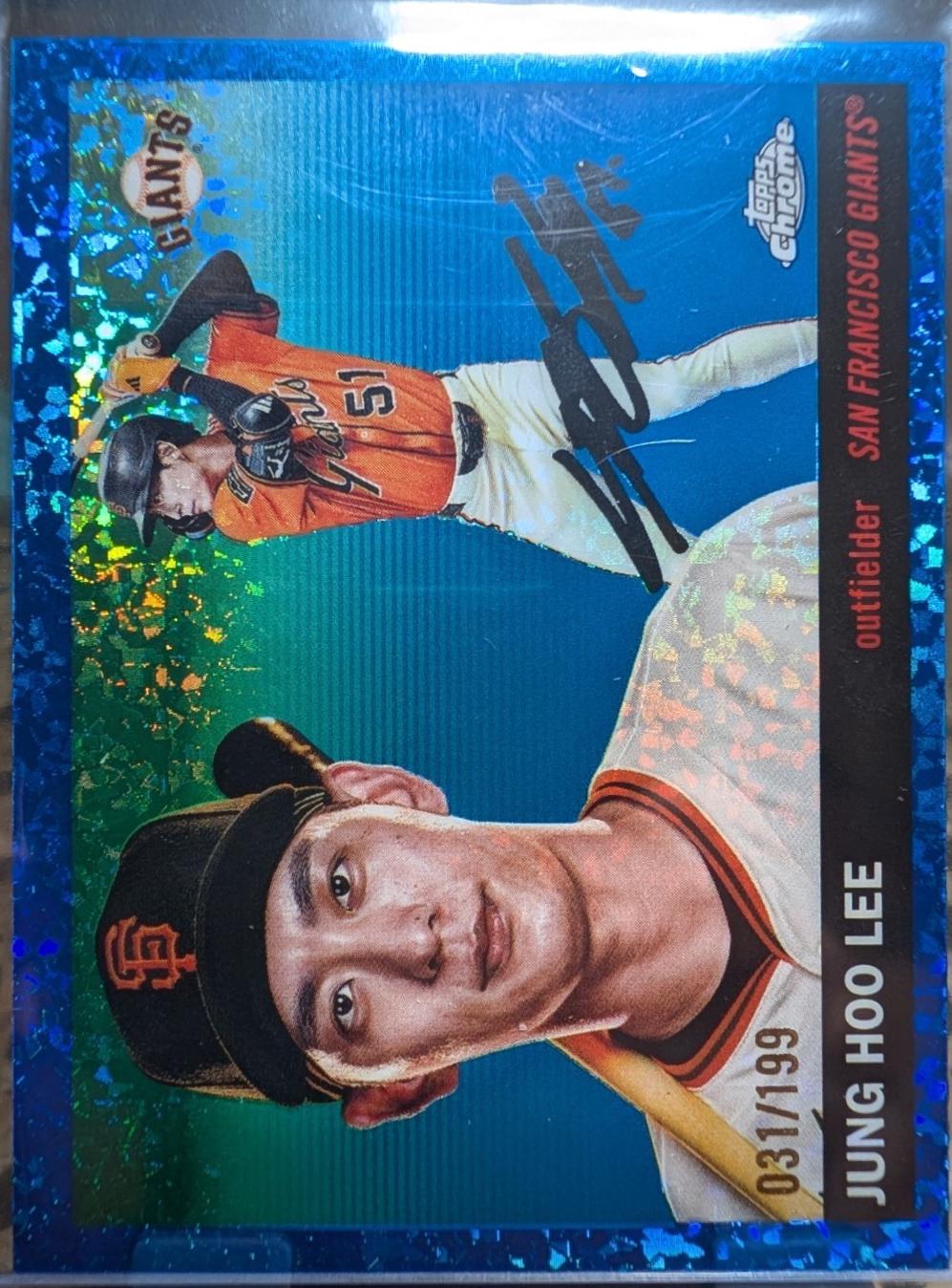 Jung Hoo Lee [Blue Mini-Diamond Refractor] #106