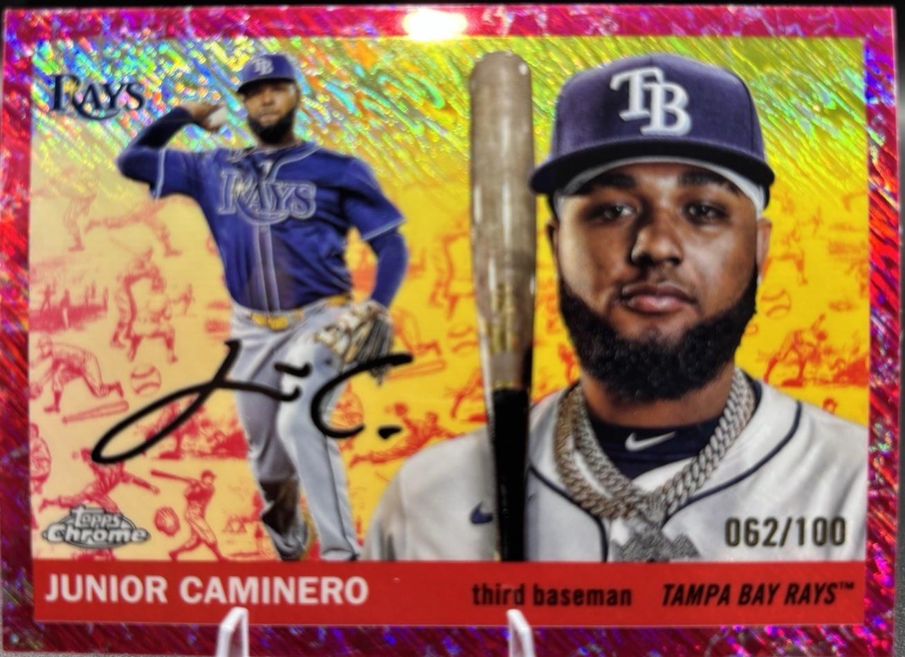 Junior Caminero [Blue Lava] #168