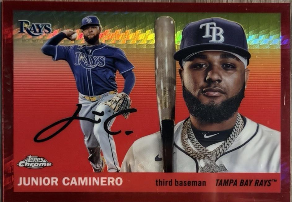 Junior Caminero [Red Prism] #168