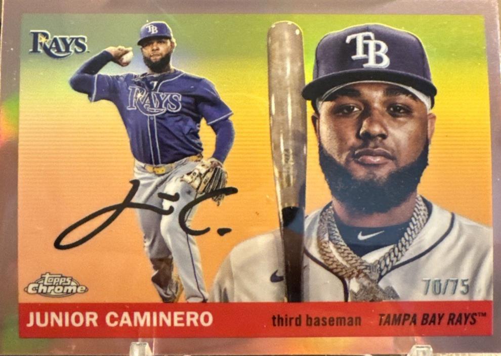 Junior Caminero [Rose Gold Refractor] #168