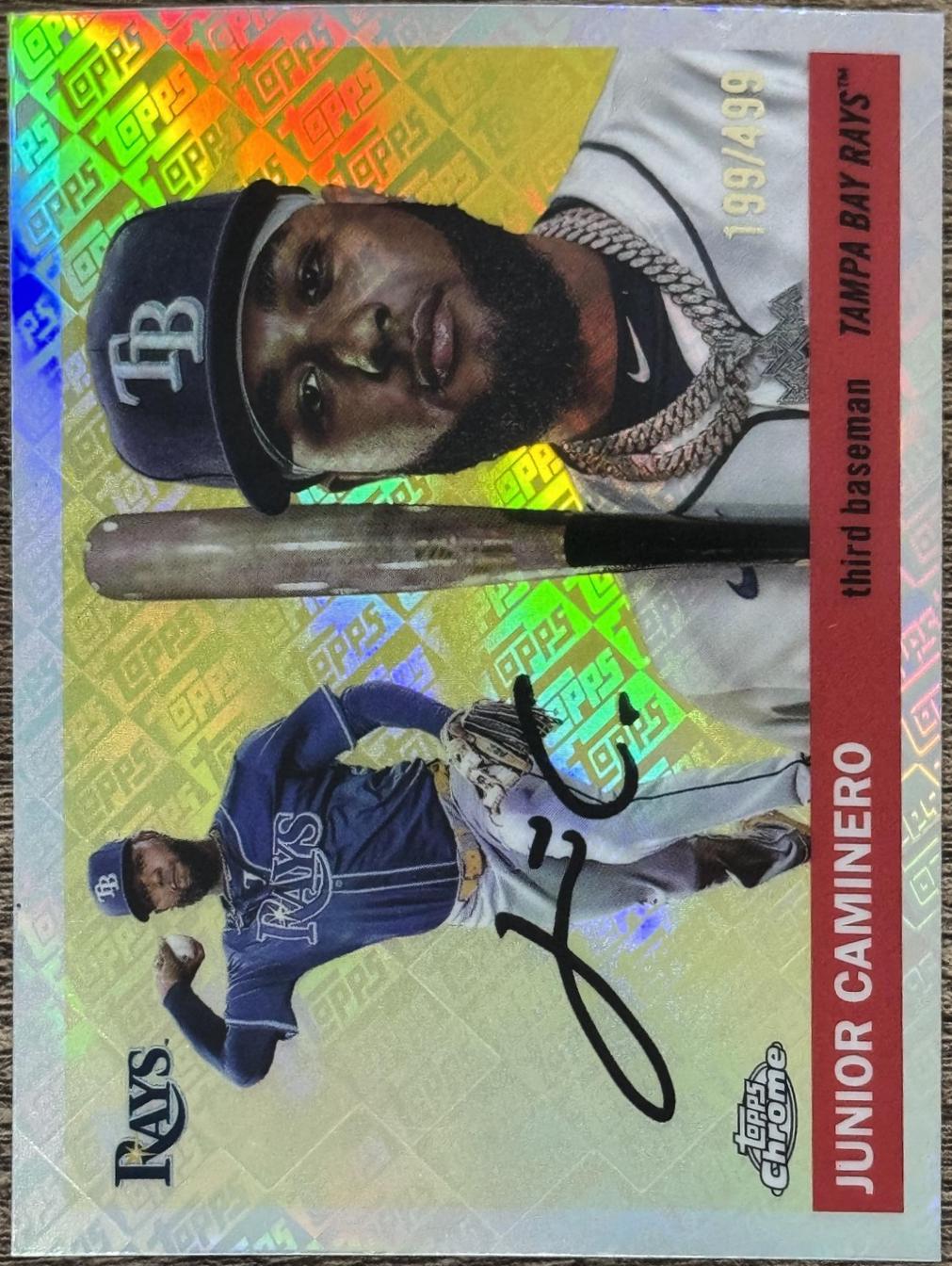 Junior Caminero [Topps Refractor] #168