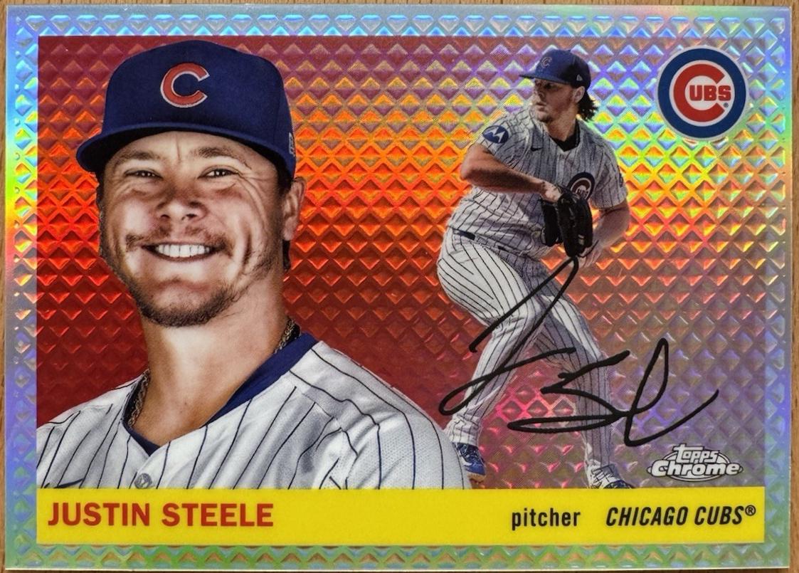 Justin Steele [Diamond Etch Refractor] #151