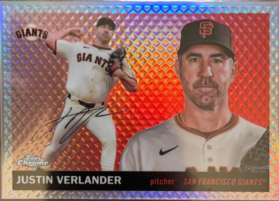 Justin Verlander [Diamond Etch Refractor] #66