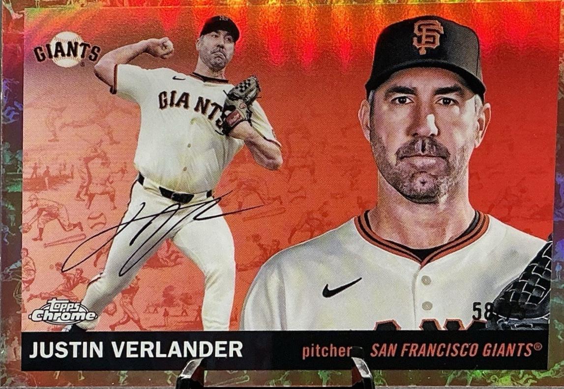 Justin Verlander [Toile Cream Rose Gold Refractor] #66
