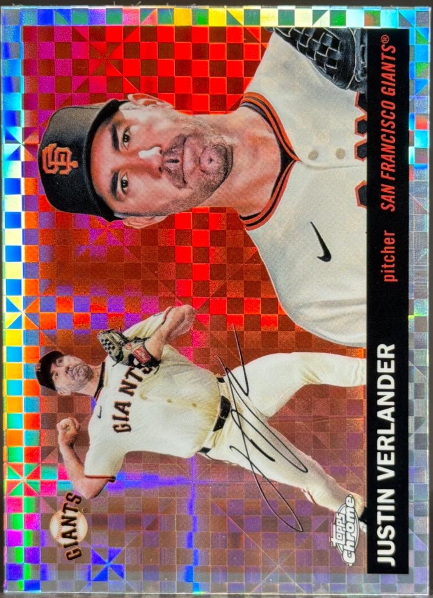 Justin Verlander [Topps Refractor] #66