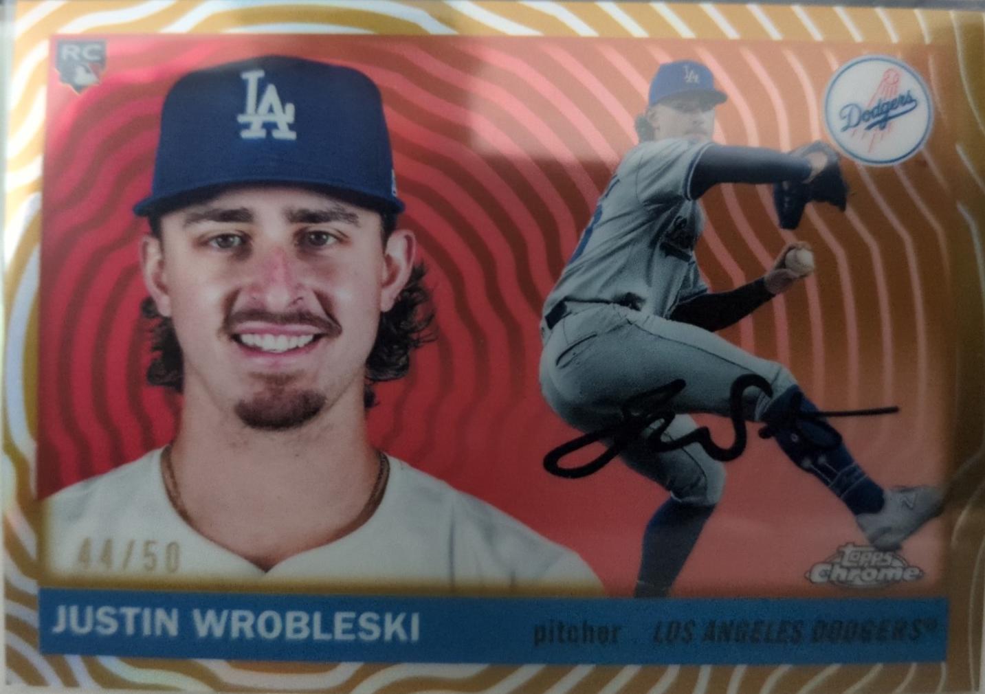 Justin Wrobleski [Gold Refractor] #393