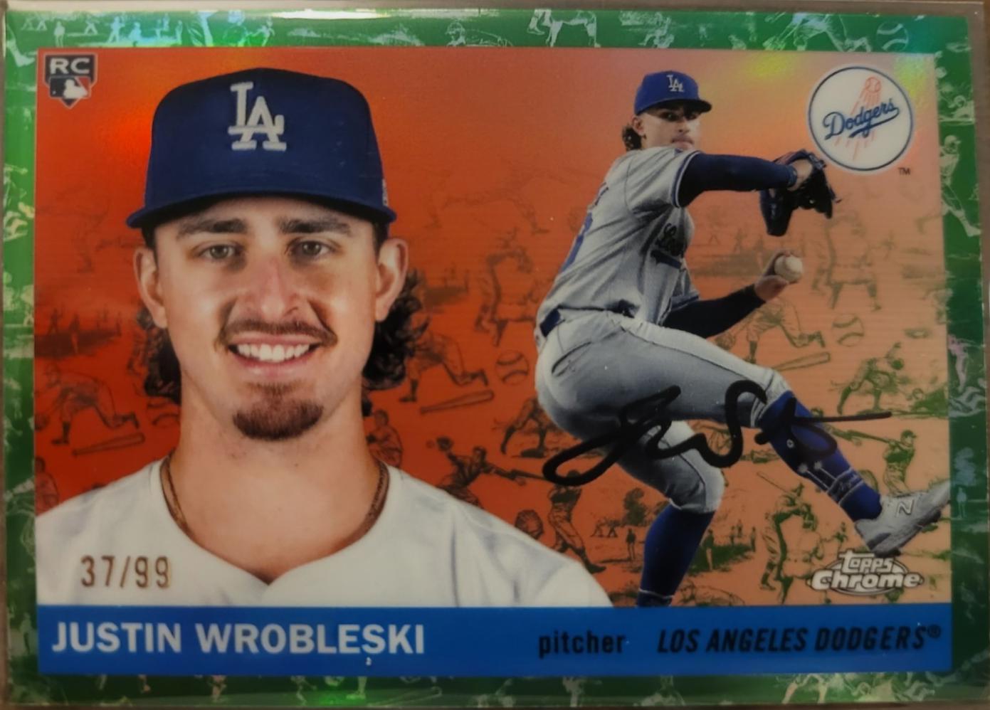 Justin Wrobleski [Green Vibrations Refractor] #393