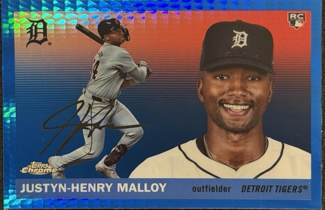 Justyn-Henry Malloy [Blue Vibrations Refractor] #328