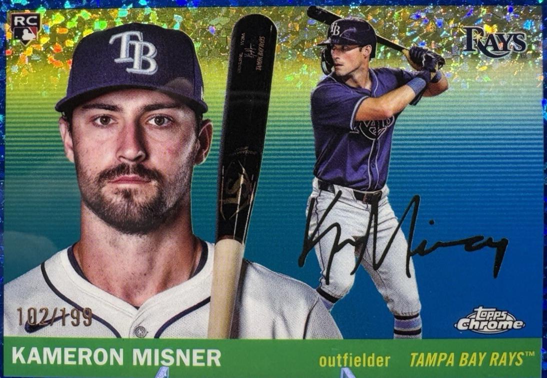 Kameron Misner [Blue Mini-Diamond Refractor] #215